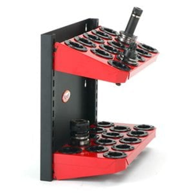 HUOT 56740 Machine Mount Rack CAT40 Taper 28 Capacity