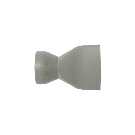 LOC-LINE 59897-G GRAY - 1-1/4" Straight Flow Nozzle for 1/2" System, Pack of 20