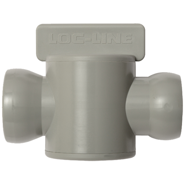 LOC-LINE 69558-G - 3/4″ In-line Valve for 3/4" System, Pack of 10