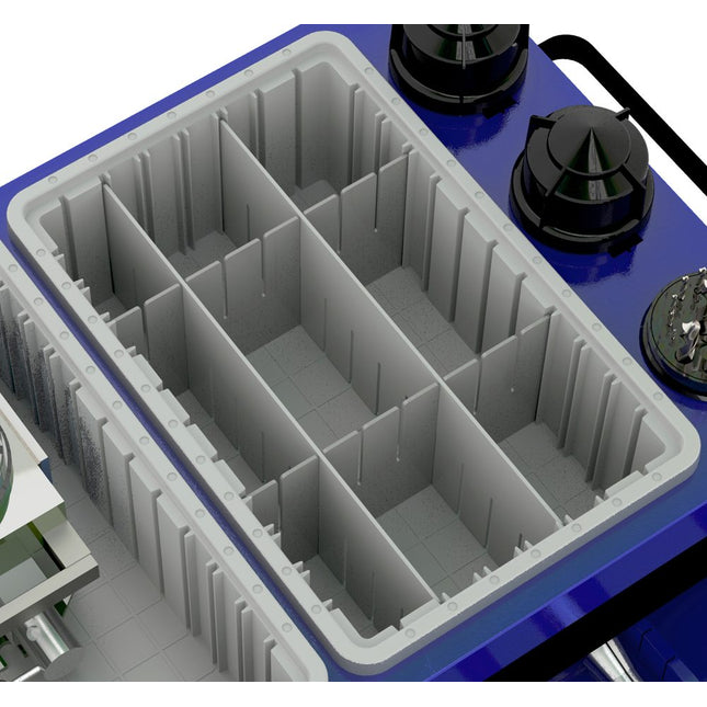 HUOT 77030 Lathescoot 4 PC Divider Kit 2 Short/2 Long