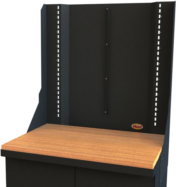 HUOT 79231 Workstation Back Rack (Framework only, No shelves)