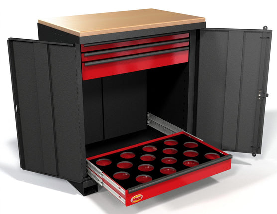 HUOT 79365 Workstation for 65MM Quick Change Collets Capacity 16