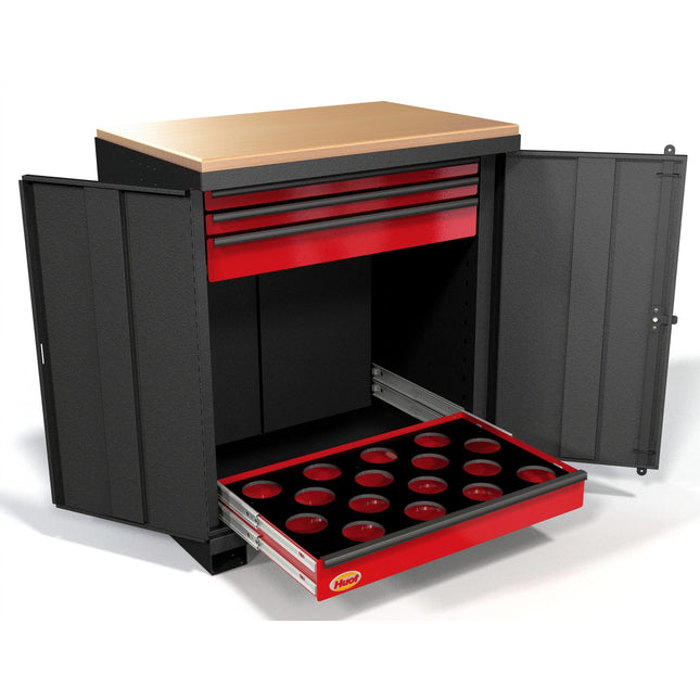 HUOT 79365 Workstation for 65MM Quick Change Collets Capacity 16