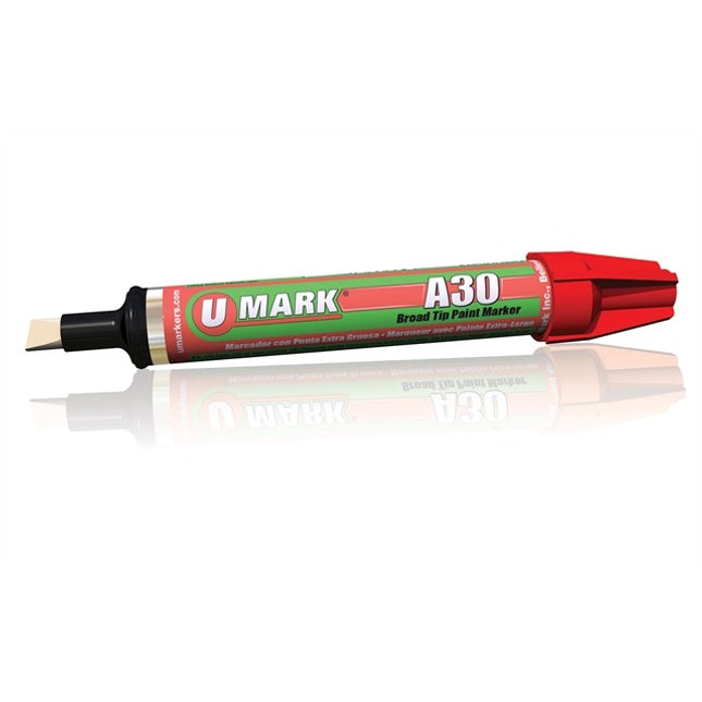 U-Mark - A30 Broad Tip Paint Marker (Pack of 6)