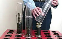 HUOT 14016 Safety Cover Clear CAT45/CAT50 Taper