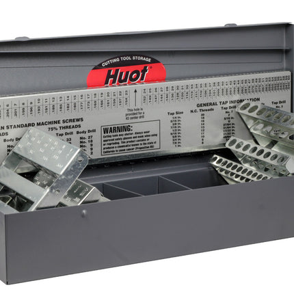 HUOT 11550 Holds 115 Stub Length Drill Index
