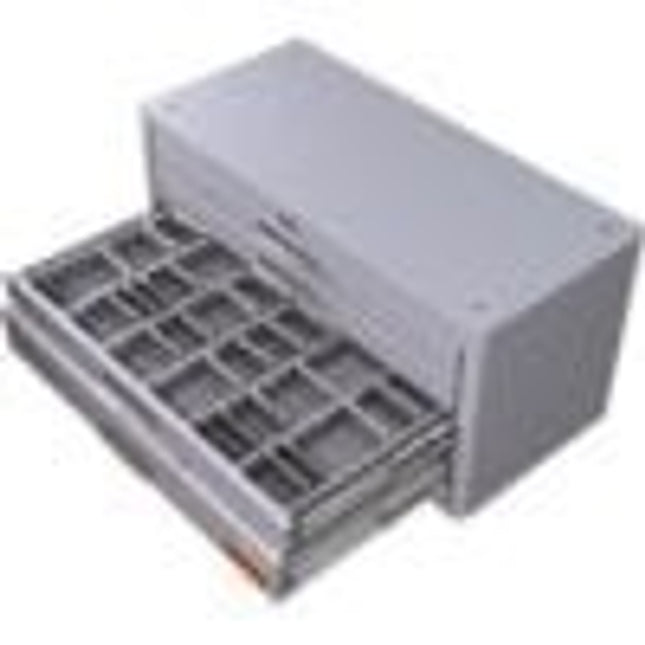 HUOT 13174 Universal Master Dispenser 4 Drawer In Gray