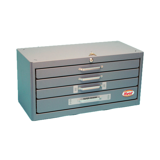 HUOT 13185 1/8" To 1" x 64ths Drills, Taper Shank Taper Length