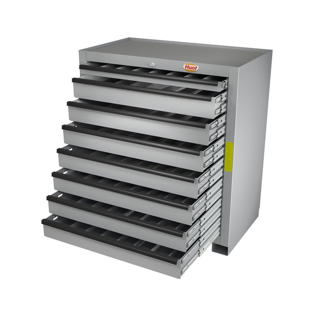 HUOT 13527 Super Cabinet (8) Total Drawers, (7) 4" (1) 2"