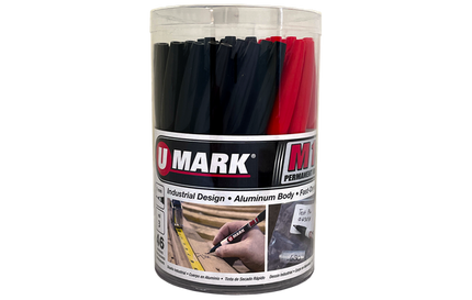 U-Mark - 10590 M1 - 2 Color Retail Canister (36 ea. Blk, 10 ea. Red - Pack of 46)