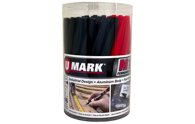 U-Mark - 10591 M1 Black Retail Canister (Pack of 46)