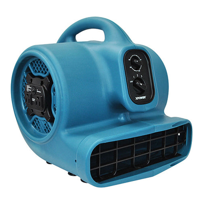 XPOWER P-450AT Freshen Aire 1/3 HP 3 Speeds Scented Air Mover with Timer and Power Outlets - Scented Air Mover - XPOWER