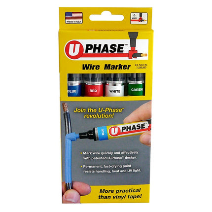 U-Mark - U-Phase® Wire Marker (Pack of 4)