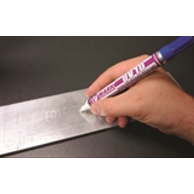 U-Mark - 10162 Blue UV 10 Specialty Ultraviolet Ink Markers (Pack of 12)