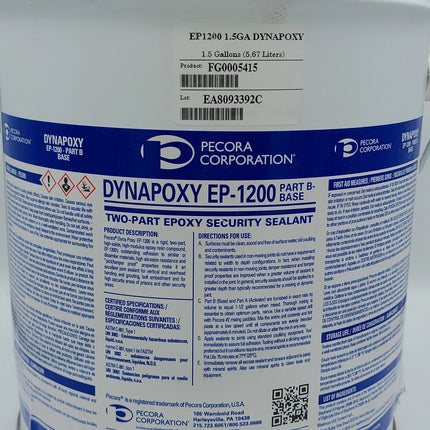 Pecora - DynaPoxy EP-1200 Epoxy