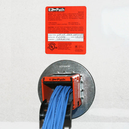 STI - EZDP433GK Series 33 EZ Path 4 Gang Wall Plate with Colored Devices (BWY)