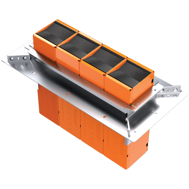 STI - EZDG444S2 Series 44+ EZ Path Floor Grid Package Assembly with 4 Devices