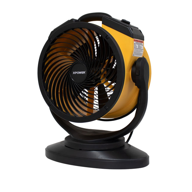 XPOWER FC-100S Multipurpose 11' Pro Air Circulator Utility Fan with Oscillating Feature