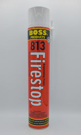 BOSS - 813 Firestop Foam Red 24oz Can