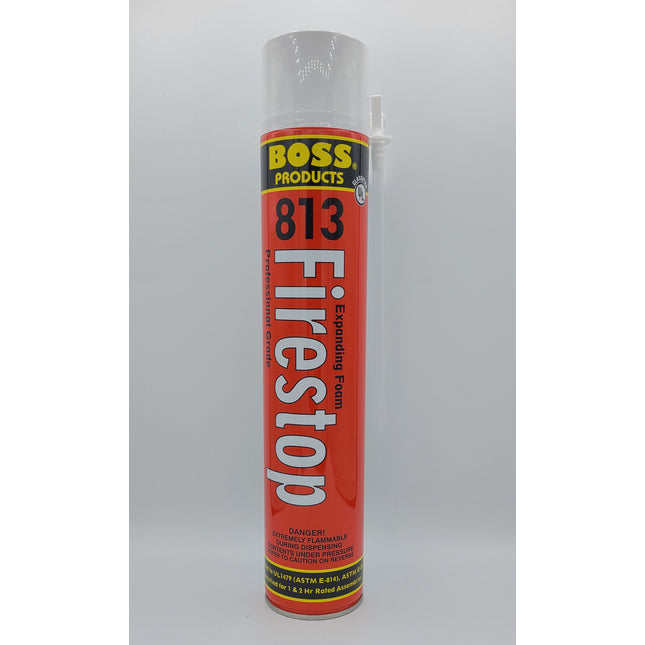 BOSS - 813 Firestop Foam Red 24oz Can