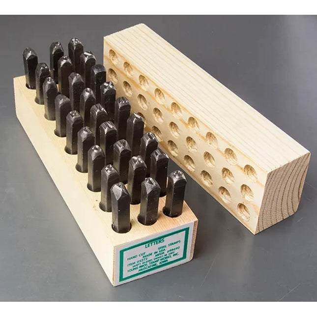 Young Brothers - 06272 - Hand Cut Letter Set 1/4"