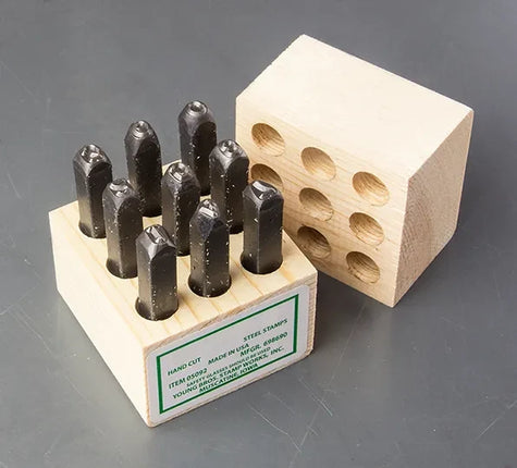 Young Brothers - 02092 - Hand Cut Number Set 3/32"