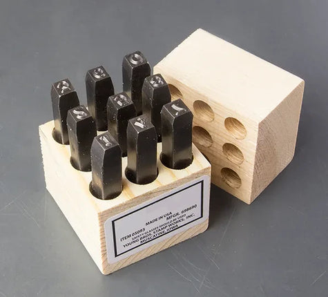 Young Brothers - 04093 - Heavy Duty Number Set 5/32"