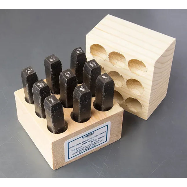 Young Brothers - 00093 - Heavy Duty Number Set 1/32"