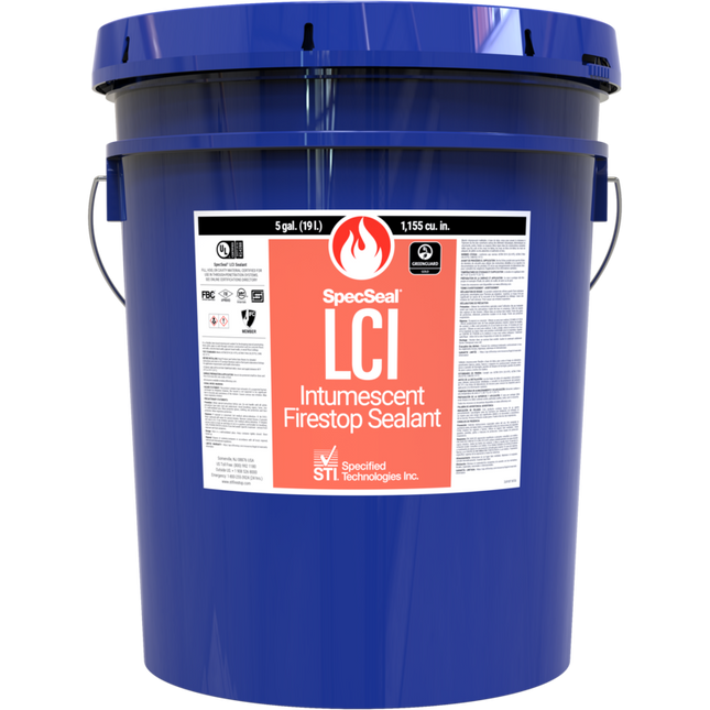 STI - LCI305 Specseal LCI Intumescent Sealant 5 Gallon Pail