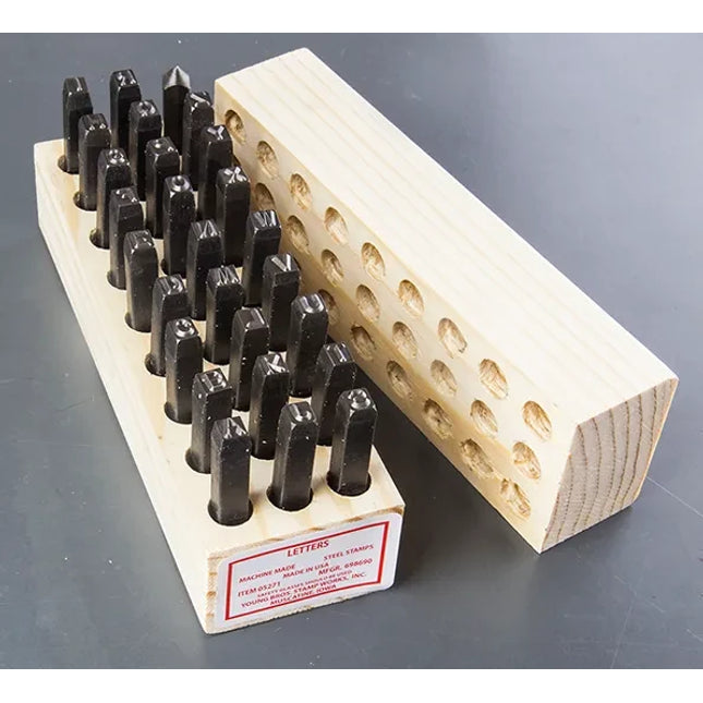 Young Brothers - 06271 - Machine Made Letter Set 1/4"