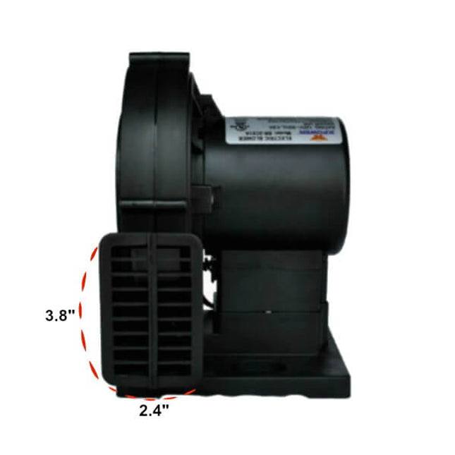 XPOWER BR-6 1/8 HP 120 CFM Indoor / Outdoor Decoration Inflatable Blower - Inflatable Blower - XPOWER