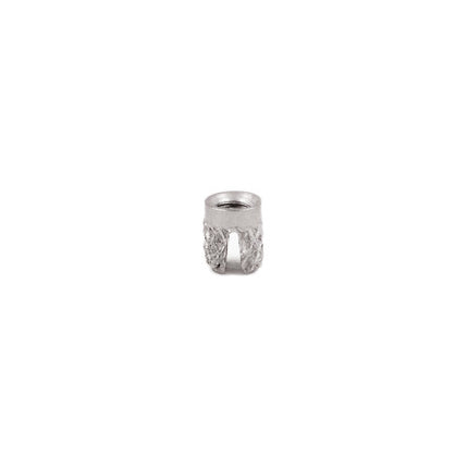E-Z LOK™ - 240-002-CR Pack of 10 - E-Z Press™ Threaded Insert for Plastic - Flush - 303 Stainless - 2-56