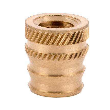 E-Z LOK™ - DV-316-TH Pack of 25 - E-Z Sonic™ Threaded Insert for Plastic - Tapered - Double vane - 3/8-16