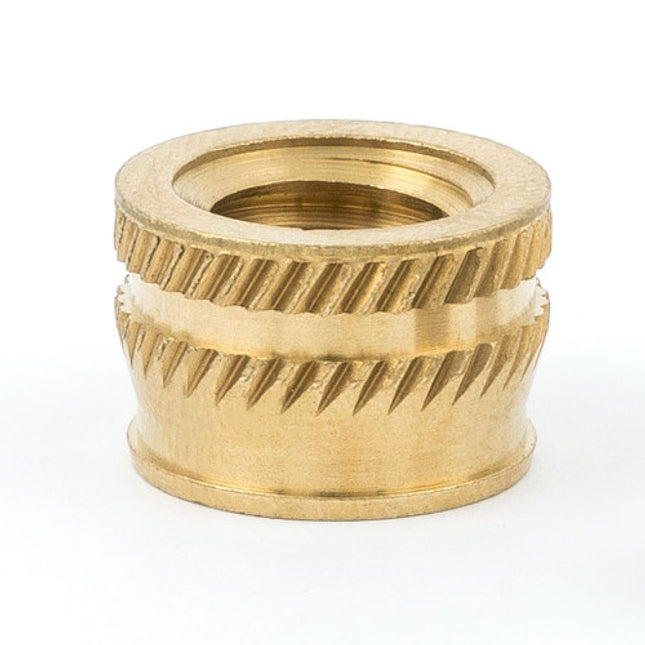 E-Z LOK™ - TH-M40-SV Pack of 100 - E-Z Sonic™ Threaded Insert for Plastic - Tapered - Single Vane - M4-0.7