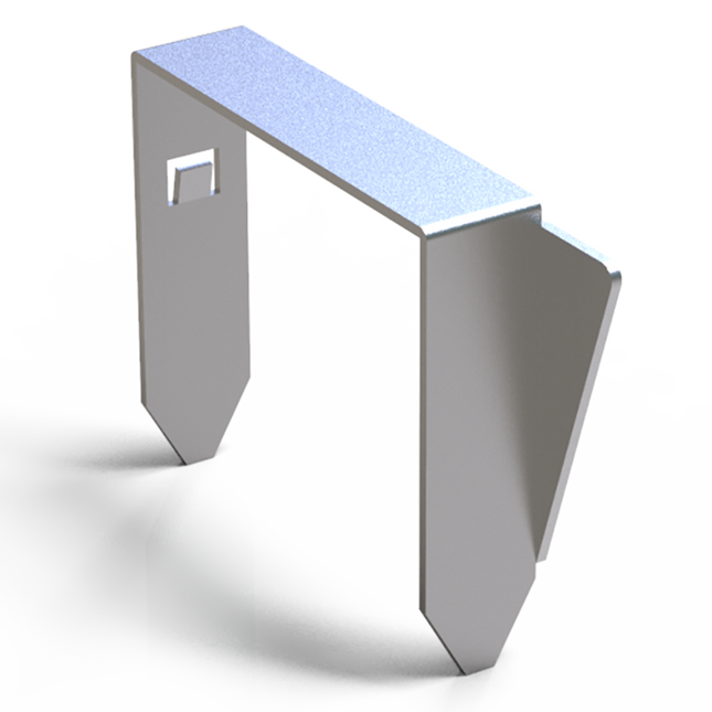 STI - SB2020 Quick Clip Fastener 2" x 2" Saddle Bracket Staple