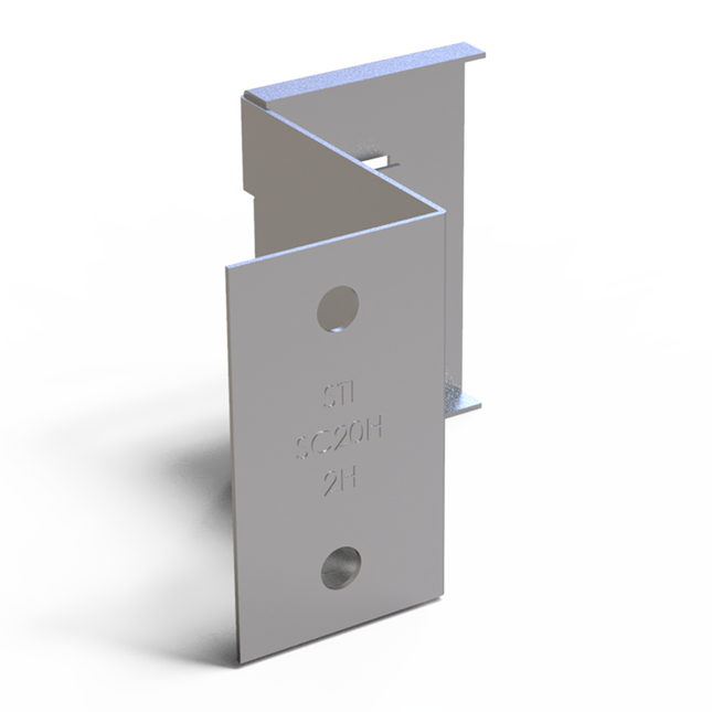 STI - SC20H Half Quick Clip "Z" Bracket 2" thick Insulation