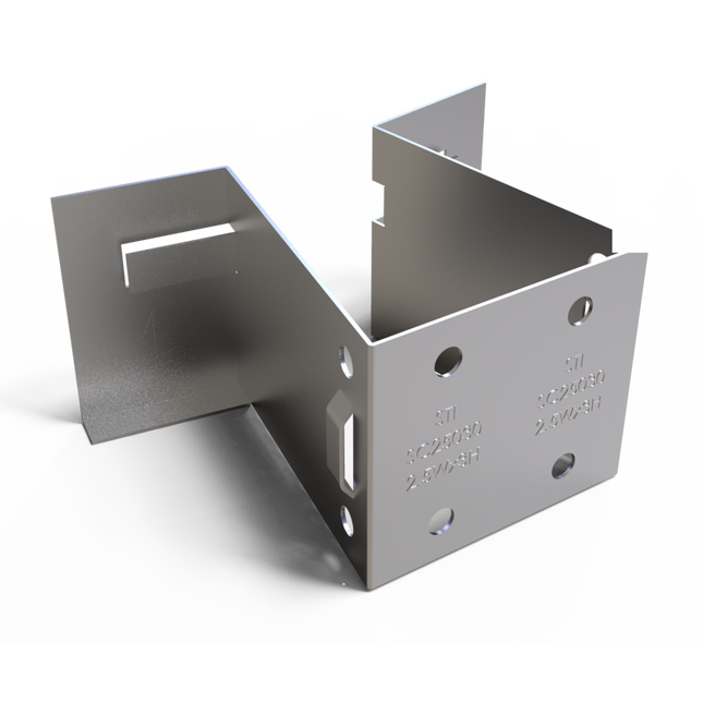 STI - SC25030 Quick Clip "U" Bracket 2.5" Wide Mullion 3" Thick Insulation