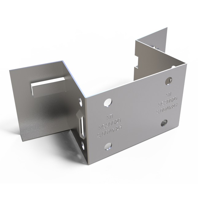 STI - SC30020 Quick Clip "U" Bracket 3" Wide Mullion 2" Thick Insulation