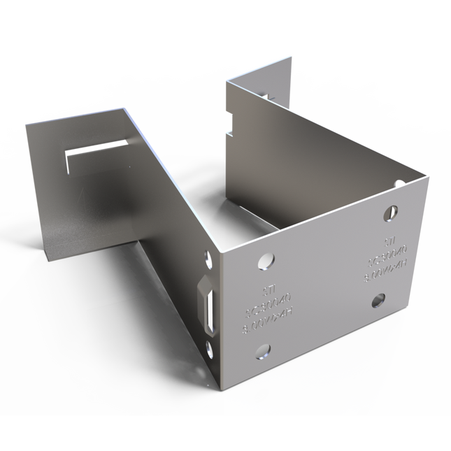 STI - SC30040 Quick Clip "U" Bracket 3" wide Mullion 4" thick Insulation