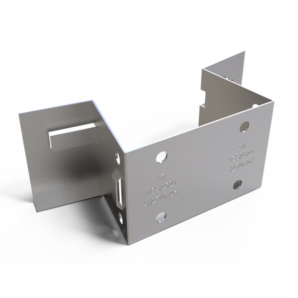 STI - SC32520 Quick Clip "U" Bracket 3.25" wide Mullion 2" thick Insulation