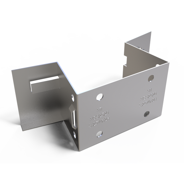 STI - SC32520 Quick Clip "U" Bracket 3.25" wide Mullion 2" thick Insulation