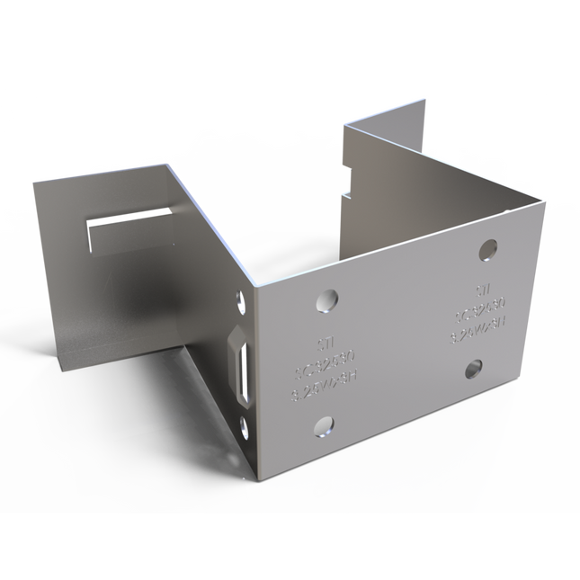 STI - SC32530 Quick Clip "U" Bracket 3.25" Wide Mullion 3" Thick Insulation