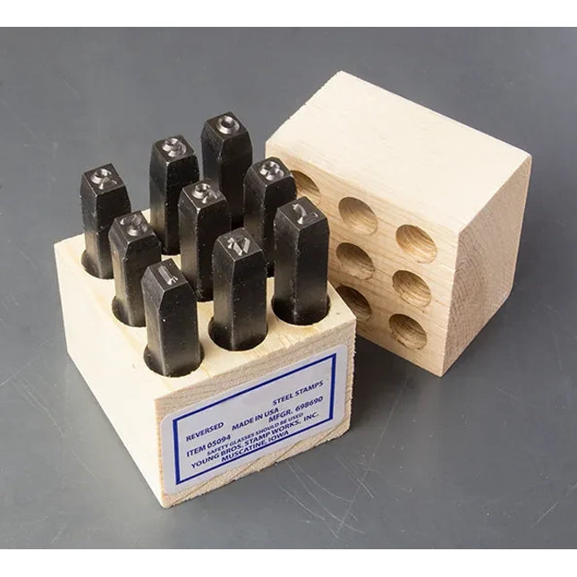 Young Brothers - 00094 - Reversed Number Set 1/32"