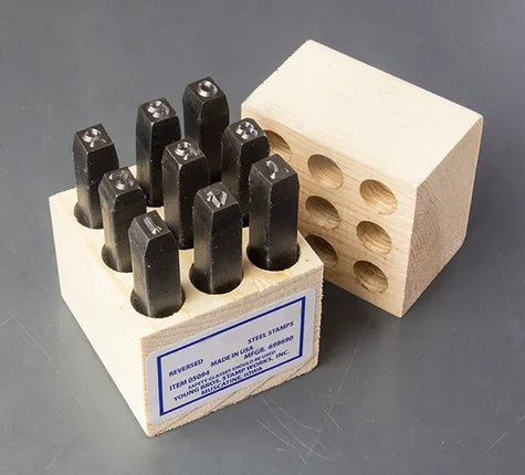 Young Brothers - 03094 - Reversed Number Set 1/8"
