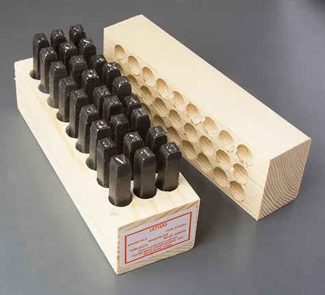 Young Brothers - 09275 - Round Face Full Letter Set 1/2"