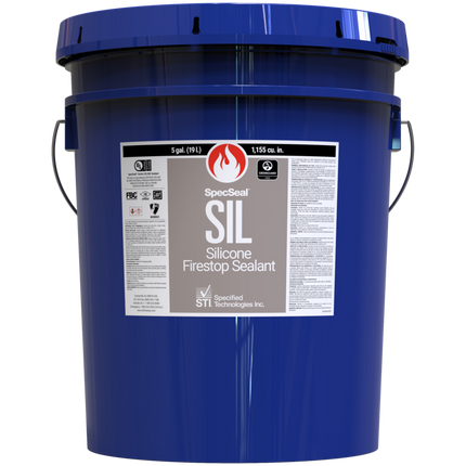 STI - SIL305 Specseal Silicone Sealant 4.5 Gallon Pail