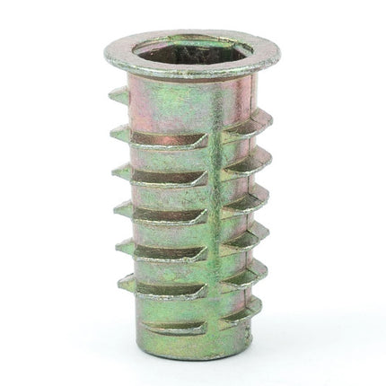 E-Z LOK™ - 951618-25 Pack of 25 - E-Z Hex™ Threaded Insert for Soft Wood - Flanged - 5/16-18 x 25mm