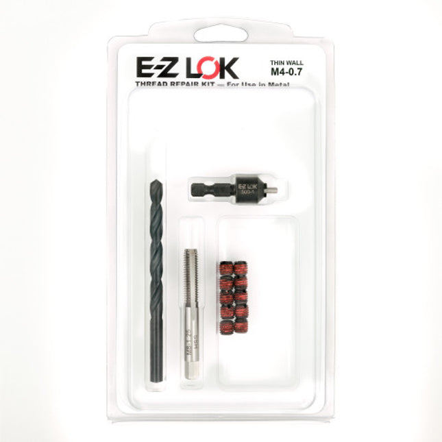 E-Z LOK™ - EZ-310-M4 Pack of 1 - E-Z LOK Thread Repair Kit for Metal - Thin Wall - M4-0.7 x 5/16-18