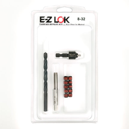 E-Z LOK™ - EZ-329-008 Pack of 1 - E-Z LOK Thread Repair Kit for Metal - Standard Wall - 8-32 x 5/16-18