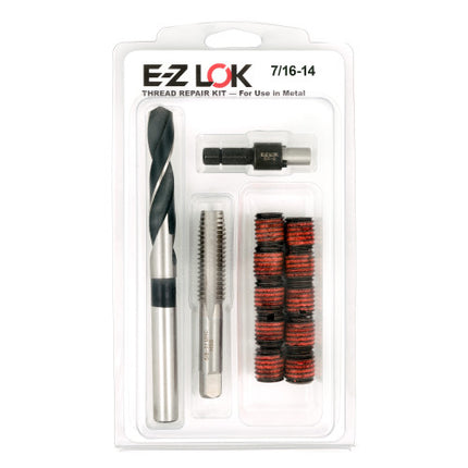 E-Z LOK™ - EZ-329-7 Pack of 1 - E-Z LOK Thread Repair Kit for Metal - Standard Wall - 7/16-14 x 5/8-11